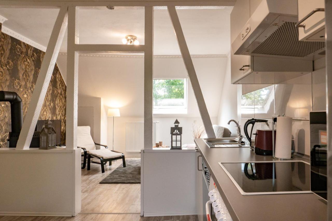 Appartment Rheinaue Duisburg Eksteriør billede