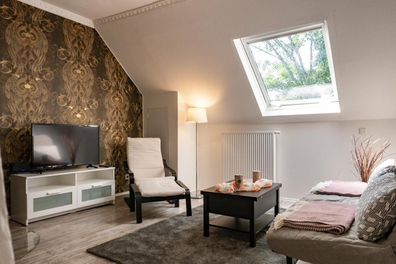 Appartment Rheinaue Duisburg Eksteriør billede